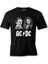 Ac Tesla Vs. Dc Edison Siyah Erkek Tshirt 1