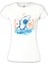 Shark Attack Beyaz Bayan Tshirt 1