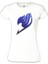 Lord T-Shirt Fairy Tail - Logo Beyaz Bayan Tshirt 1