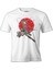 Attack On Titan Levi - Red Moon Beyaz Erkek Tshirt 1