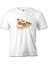 Dilim Pizza Beyaz Erkek Tshirt 1