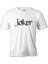 Joker - Write With Calligraphy Beyaz Erkek Tshirt 1