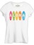 Aloha When Surfing Beyaz Bayan Tshirt 1