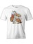 Coffee And Biscuits - Baykuş Beyaz Erkek Tshirt 1