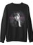 Selena Gomez - Stars Dance Siyah Erkek Kalın Sweatshirt 1