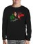 Che Guevara - Green Red Siyah Çocuk Sweatshirt 1
