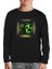 Minecraft 5 Siyah Çocuk Sweatshirt 1