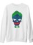 Suicide Squad - Joker Beyaz Kalın Sweatshirt 1