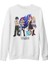 Fairy Tail 2 Beyaz Kalın Sweatshirt 1