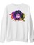 Jimi Hendrix Beyaz Kalın Sweatshirt 1