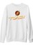 Flash Beyaz Kalın Sweatshirt 1
