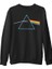 Pink Floyd - Dark Side Of The Moon Siyah Erkek Kalın Sweatshirt 1