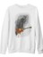 Slash - Gitar Beyaz Kalın Sweatshirt 1