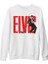 Elvis Presley - Rock'n Roll Beyaz Kalın Sweatshirt 1