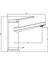 Nobia Pro Lavabo Bataryası Krom N3015402 2