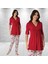 V Yaka Vişne Lohusa Pijama Takımı 8028 1