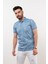 Polo Yaka Slimfit Desenli Erkek T-Shirt 3