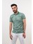 Polo Yaka Slimfit Desenli Erkek T-Shirt 1