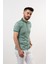 Polo Yaka Slimfit Desenli Erkek T-Shirt 3