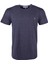 Koyugri Penye Erkek Bisiklet Yaka Kısa Kollu T-Shirt,OT-BT-21008 1