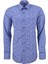 Erkek Desenli Mavi Uzun Kollu Pamuklu Regular Gömlek, OT-C-20058 2