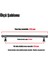 Akbatı Çekmece Dolap Kapak Kulpu Kulbu 224 mm Rustik Metal Kulp (Antik Gümüş) 3