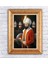 Çerçeveli Paspartolu Fatih Sultan Mehmet Kanvas Tablo 1