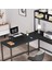 Metal Ahşap Monitör Yükseltici Stand Siyah 4