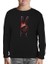 Zafer Işareti Siyah Çocuk Sweatshirt 1