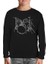 Drummer - Bateri Siyah Çocuk Sweatshirt 1