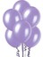 Metalik Mor Balon 100 Adet 1