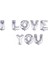 I Love You Folyo Balon Seti 1