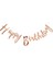 Kaligrafi Banner Happy Bırthday Rose 1