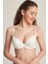 Kadın 171010 Mikro Kaplı Desteksiz Sütyen Ekru 1