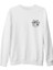 Bts - Jimin 95 (Ön-Arka) Beyaz Kalın Sweatshirt 1