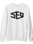 Sf9 - Logo Beyaz Kalın Sweatshirt 1