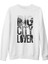 Big City Lover Beyaz Kalın Sweatshirt 1