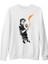 Nick Cave - Mercy Beyaz Kalın Sweatshirt 1