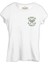 Lordd T-Shirt Tenis - Sports Club Logo Beyaz Kadın T-Shirt 1