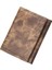Moda Erkek Cüzdanlar Ince Trifold Cüzdanlar -Brown (Yurt Dışından) 2