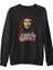 Che Guevara - Flag Siyah Erkek Kalın Sweatshirt 1
