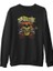 Guns N'roses Siyah Erkek Kalın Sweatshirt 1