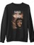 Che Guevara - City Siyah Erkek Kalın Sweatshirt 1