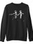 Doctor Who - Timefiction Siyah Erkek Kalın Sweatshirt 1