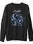 Alien Vs Predator Siyah Erkek Kalın Sweatshirt 1