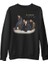 The Cranberries Siyah Erkek Kalın Sweatshirt 1