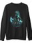 Dota 2 - Phantom Assassin Siyah Erkek Kalın Sweatshirt 1