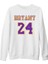 Kobe Bryant - 24 Beyaz Kalın Sweatshirt 1