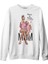 Mama Of Drama Anneler Günü Beyaz Unisex Kalın Sweatshirt 1