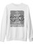 Keep Calm And Love Football Beyaz Kalın Sweatshirt 1